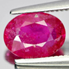 1.41 Ct. Oval Natural Gem Purplish Pink Ruby Mozambique
