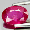1.58 Ct. Oval Natural Gem Purplish Pink Ruby Mozambique