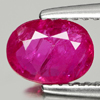 0.91 Ct. Oval Natural Purplish Pink Ruby Winza Tanzania