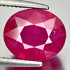 3.89 Ct. Good Oval Natural Gem Purplish Pink Ruby Madagascar