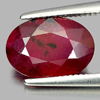 2.92 Ct. Oval Natural Gem Blood Red Ruby Madagascar
