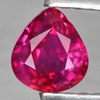 Reddish Pink Ruby 0.53 Ct. Pear Shape 5.3 x 4.8 Mm. Natural Gemstone Unheated