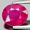 1.54 Ct. Oval Natural Gem Purplish Red Ruby Madagascar