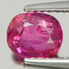 Certified 0.99 Ct. Natural Gem Pink Ruby Unheated Winza