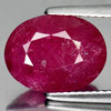 Purplish Red Ruby 4.64 Ct. Oval Shape 12.1 x 9.2 x 4.5 Mm Natural Gem Mozambique