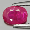 0.97 Ct. Oval Shape Natural Gem Purplish Pink Ruby