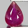 1.04 Ct. Pear Shape Natural Gem Purplish Pink Ruby Madagascar