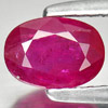 0.98 Ct. Oval Shape Natural Gem Purplish Pink Ruby
