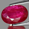 1.03 Ct. Oval Shape Natural Gem Purplish Pink Ruby Madagascar