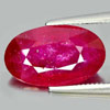 Natural Gem Purplish Red Ruby 4.80 Ct. Oval Shape 13.6 x 8.3 Mm. Mozambique