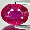 1.67 Ct. Good Oval Natural Gem Purplish Pink Ruby Mozambique