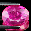 1.80 Ct. Oval Natural Gem Purplish Pink Ruby Mozambique