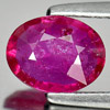 1.40 Ct. Oval Natural Gem Purplish Pink Ruby Mozambique