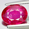 1.96 Ct. Sz 9 x 7 Mm. Oval Natural Gem Purplish Pink Ruby Mozambique