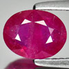 1.39 Ct. Oval Shape Natural Purplish Pink Ruby Mozambique
