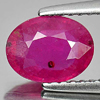 1.38 Ct. Oval Natural Gem Purplish Pink Ruby Mozambique