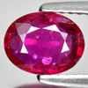 1.26 Ct. Oval Natural Gem Purplish Pink Ruby Mozambique