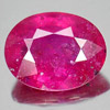 2.47 Ct. Oval Natural Gem Purplish Pink Ruby Mozambique