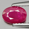 Unheated 0.80 Ct. Oval Natural Purplish Pink Ruby Gem
