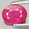Unheated 0.98 Ct. Oval Natural Purplish Pink Ruby Gem