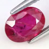 Unheated 1.04 Ct. Oval Shape Natural Purplish Pink Ruby Gem