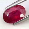 Unheated 1.07 Ct. Sz 8 x 5 x 3 Mm. Oval Natural Gem Purplish Pink Ruby
