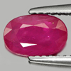 0.88 Ct. Oval Natural Purplish Pink Ruby Tanzania Gem