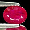 0.96 Ct. Oval Natural Purplish Pink Ruby Tanzania Gem