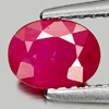 0.75 Ct. Oval Natural Purplish Pink Ruby Tanzania Gem