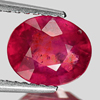 2.51 Ct. Oval Natural Gem Orange Red Ruby Madagascar