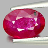 Purplish Red Ruby 2.31 Ct. Oval Shape 9.5 x 6.8 Mm. Natural Gemstone Madagascar