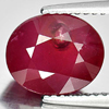 Purplish Red Ruby 4.35 Ct Oval Shape 10 x 8.4 x 5.7 Mm. Natural Gem Madagascar