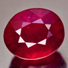 3.82 Ct. Oval Natural Gem Purplish Red Ruby Madagascar