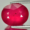 Red Ruby 4.42 Ct. Oval Shape 9.6 x 8 Mm. Natural Gemstone From Madagascar