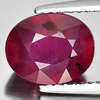 Good Natural Gem 3.87 Ct. Oval Shape Purplish Red Ruby Madagascar