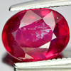 1.98 Ct. Nice Oval Natural Gem Purplish Red Ruby Madagascar