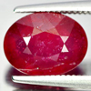 3.59 Ct. Charming Oval Natural Gem Purplish Red Ruby Madagascar