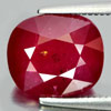 5.07 Ct. Cushion Natural Gem Pinkish Red Ruby Madagascar