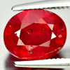 3.09 Ct. Oval Shape Natural Gem Top Red Ruby Madagascar