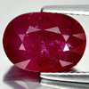 Purplish Red Ruby 4.94 Ct. Oval 11.6 x 8.3 Mm. Natural Gemstone From Madagascar