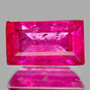 1.19 Ct. Baguette Shape Natural Gem Purplish Pink Ruby Mozambique 1.19 Ct. Baguette Shape Natural Gem Purplish Pink Ruby Mozambique