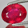 1.77 Ct. Seductive Oval Shape Natural Gemstone Purplish Red Ruby