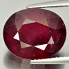 Red Ruby 10.52 Ct. Oval Shape 13.5 x 11 Mm. Natural Gemstone From Mozambique Red Ruby 10.52 Ct. Oval Shape 13.5 x 11 Mm. Natural Gemstone From Mozambique
