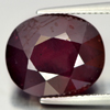 Purplish Red Ruby 14.22 Ct. Oval 14.8 x 12.4 Mm. Natural Gemstone Madagascar