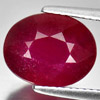 Alluring Gem 6.42 Ct. Oval Shape Natural Purplish Red Ruby Madagascar