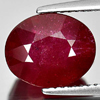 5.67 Ct. Natural Purplish Red Ruby Oval Shape Madagascar