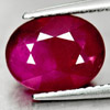 Purplish Pink Ruby 3.81 Ct Oval Shape 10.1 x 7.8 Mm Natural Gemstone Mardagascar