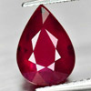 3.63 Ct. Pear Shape Natural Gemstone Purplish Red Ruby