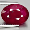 Purplish Red Ruby 4.51 Ct. Oval 11.4 x 8.6 Mm. Natural Gemstone From Madagascar