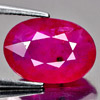 Purplish Red Ruby 4.62 Ct. Oval Shape 12.1 x 8.5 Mm. Natural Gemstone Madagascar